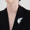 Butterfly Brooch Colored Diamonds Decor Durable Alloy Sparkling Wings Versatile Lapel Pin for Suits Coats Dresses Bags