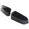 For Ford Ranger 2023 2024 Car Sticker Rearview Side Mirror Cover Wing Cap Exterior Door Rear View Case Trim Carbon Fiber Look