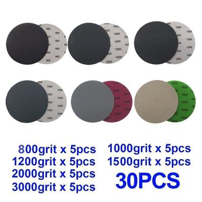 Sandpaper Silicon Carbide Waterproof Sandpaper 5 Inch