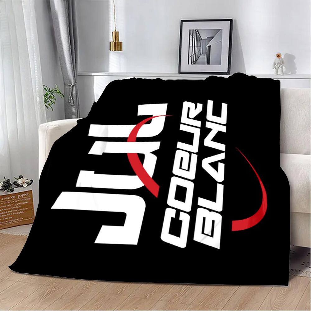 Rapper JuL C'est Pas Des Lol Printed Blanket Picnic Blankets Warm Blanket Soft and Comfortable Blanket Home Travel Birthday Gift