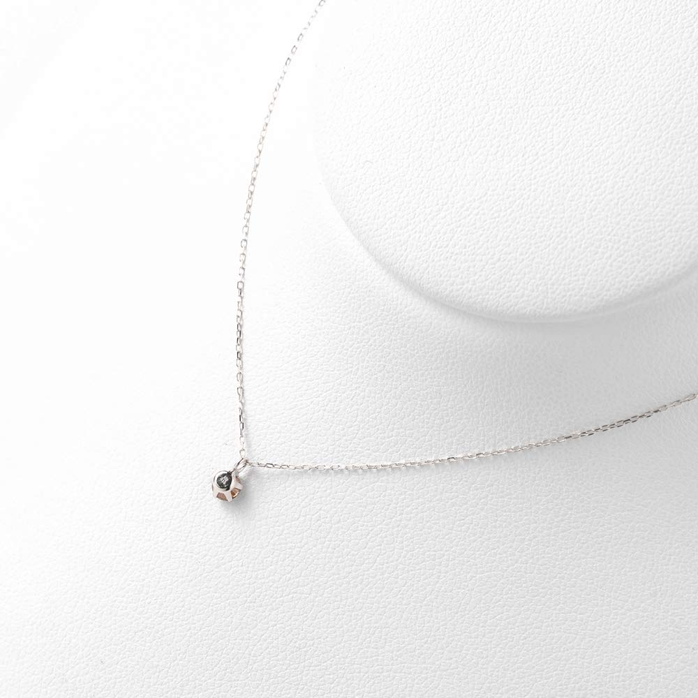 Estelle Platinum Champagne Diamond Necklace (0.1ct) 0442-0001-0020-0000 (Web Exclusive)