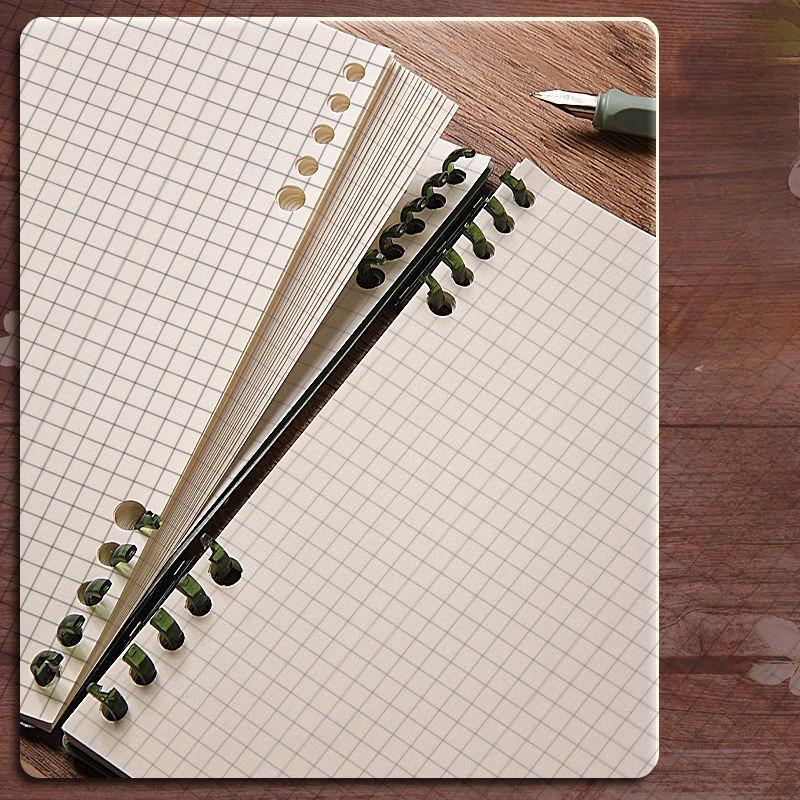 Flip Notepad Grid Notebooks B5 Diary Leaf Notebook Sketch Book Stationery Journal Writing Pads Office School Supplies