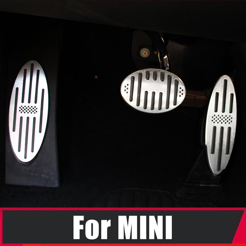 

Car Foot Pedal Accelerator Brake Pedal Cover For MINI Cooper Countryman Clubman JCW S R56 R60 R61 F54 F55 F56 F60