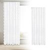 Transparent Lace Curtain Romantic Privacy White for Wedding Yard Dining Room