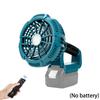 Multifunctional Cordless Fan With LED Light For Makita 18V Lithium Battery Cool and Strong Breeze Brushless Motor