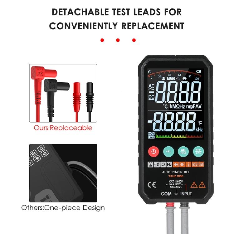 FY107C for Smart Digital Multimeter Measuring Voltage Current Amp Resistance Dio