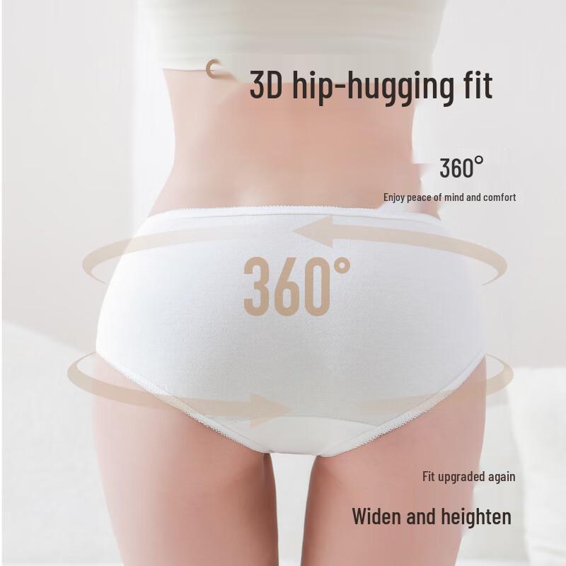 Freego Women's Pure Cotton Disposable Underwear