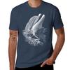 Dolphin TShirt Breathable Basic Cotton TShirt