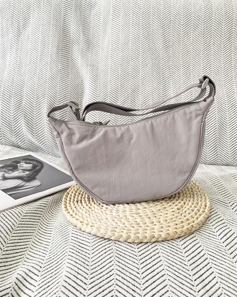 U-Style 2025 Women's Trendy Nylon Dumpling Crossbody Bag - Lightweight, Versatile, Small Shoulder Bag