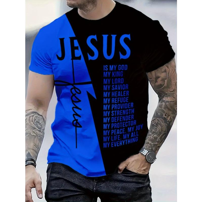 

Men s Jesus Graphic T-Shirt S