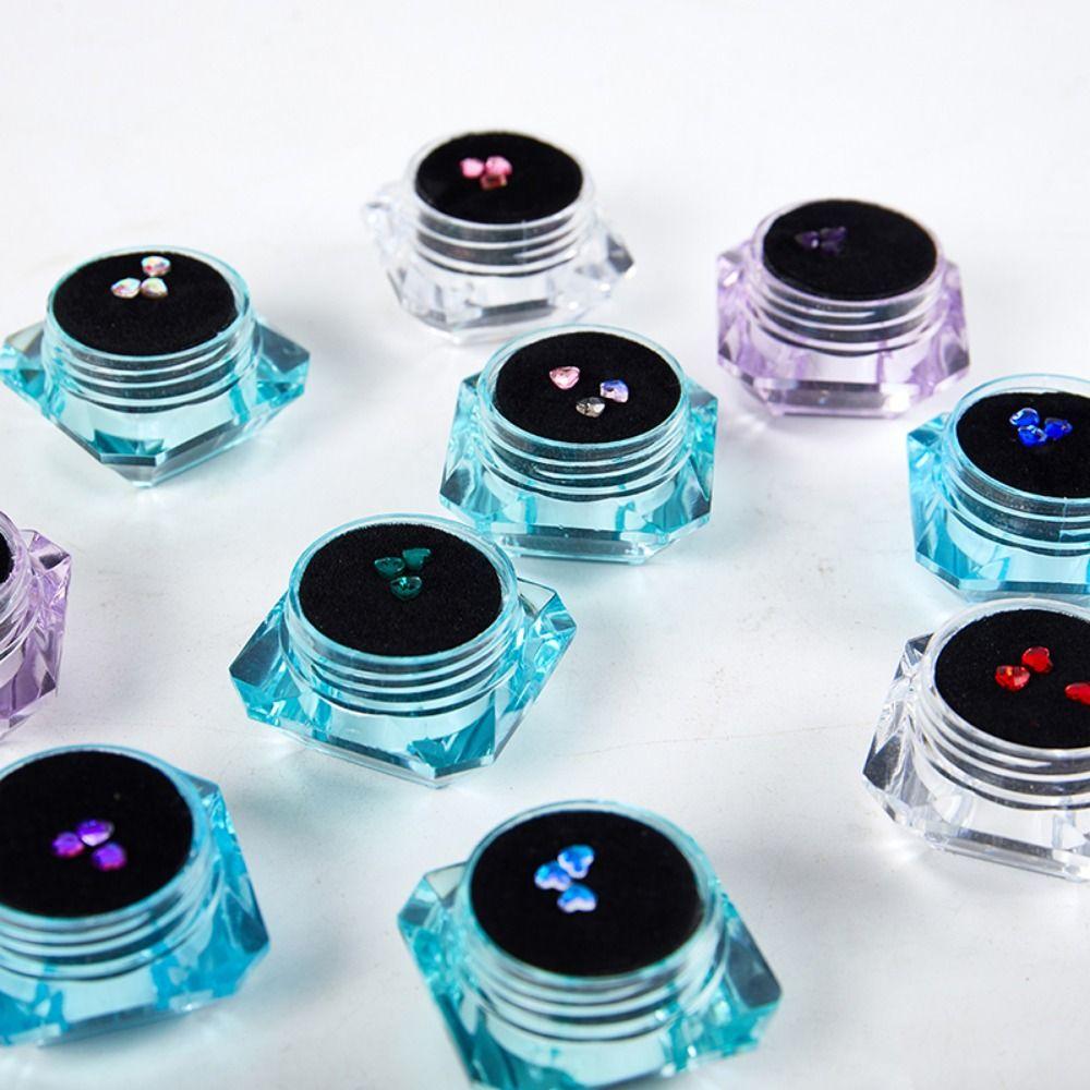 4Pcs/box Colorful Denture Ornament Dental Teeth Decoration Tooth Gems Teeth Jewelry