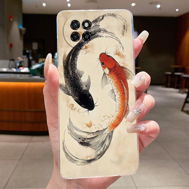 Casing For itel S23 S665L Aesthetic Luxury Dragon Cute Cool Boys Girls Soft silicone Phone Case Back Cover Transparent TPU Shell