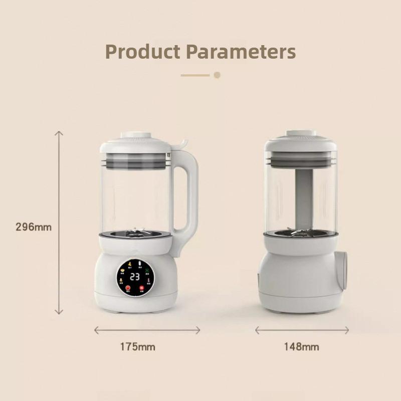 1000ML Electric Soybean Milk Machine Household Intelligent Silent Multi-function Cooking Machine Large Capacity Blender