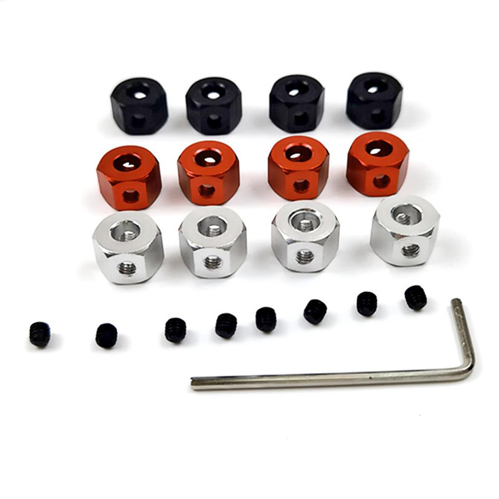 RC Auto Adapter 5mm Zu 7mm - 4 Stück Radnabe Adapter Für WPL D12