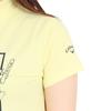 Callaway Short Sleeve Mock Neck Shirt STORY Golf Undershirt C23134242 Size M Women's [TOY Collaboration] (Stretch) / / 1061_Yellow,