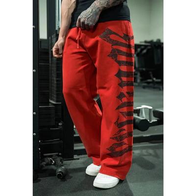Young American Fashion Sports Pants Collaboration Anime Jogging Unique Printed Wide Leg Casual Pants