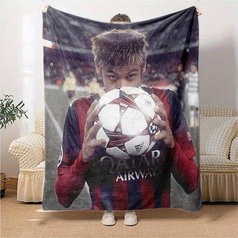 Legends Made Not Born printed flannel breathable and warm blanket, a stylish home gift, suitable for home, office and bedspread use. 15a14