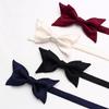 Rael Tinta Unita Doppio Papillon Uomo Accessori Abito Business Britannico Papillon Matrimonio