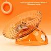 Neues Acryl Hamster Laufrad Extra Groß Anti-Rutsch Lauffläche Spielzeug Leise Spinner Haustier Trainingsgerät Käfig Nutzung