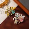Fairy Pin Brooch With Pearl And Alloy For Women And Men Decorative Accessory Gift