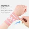1 Paar Modisches Buntes Elastisches Sport-Handgelenkband Schweißband Handgelenkband Handgelenkstütze Für Basketball Volleyball Golf Tennis
