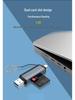USB 3.0 Multifunctional Card Reader for SD/TF - Universal Converter for Mobile Phones & Computers
