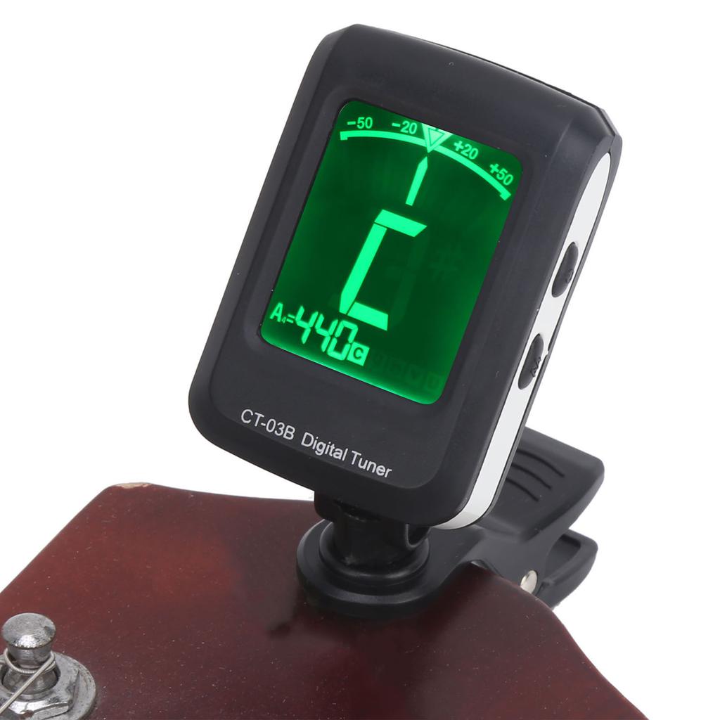 ClipOn Tuner 12Lil for Guitar Bass Ukulele Musical Instrument Accessories 430~450HZ
