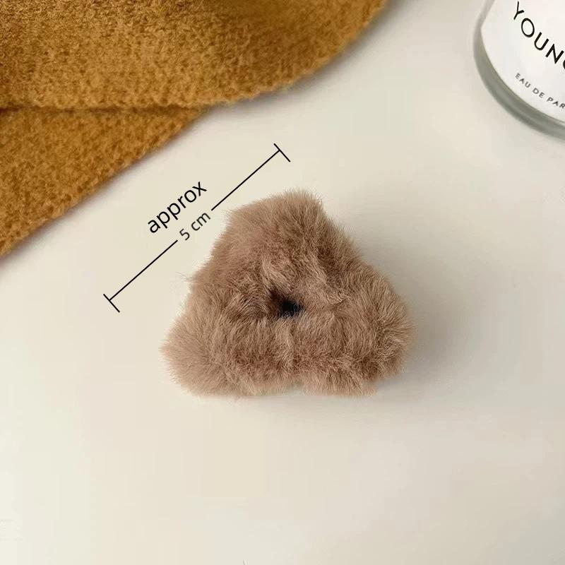 1Pcs Fleece Cat Ear Hair Clip For Women, Side Hair Clip For Bangs And Loose Hair, Cute Princess Hairstyle, Shark Fin Hair Clip