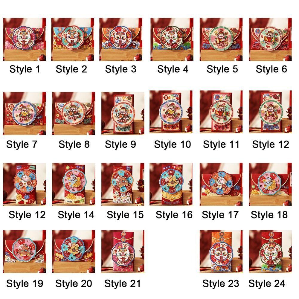 Paper 2026 Horse Year Red Envelope Cartoon Design New Year Money Envelope  Kids Gifting