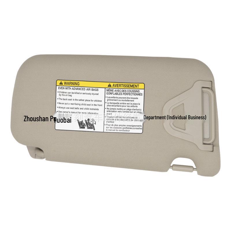 Beige Left Wireless Sun Visor for 2013-2019 Nissan Sentra 96401-3SG8A