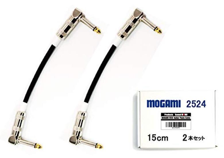 Sound MOMO Guitar Patch Cable P1LL [Uses Mogami 2524] Black 15cm