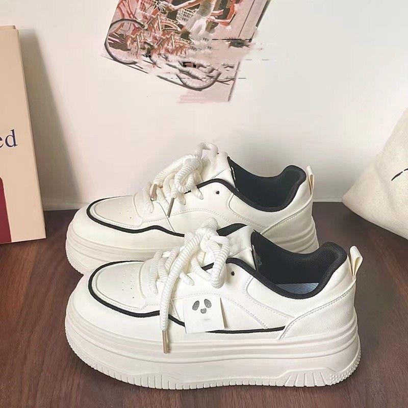 Dad shoes heightening little white shoes women's 2025 autumn new versatile student high value retro Hong Kong style casual shoes