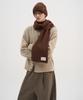 TRIP LE SENS [F/W] Neuf Texture One-Pleat Curved Elastic Waist Pants_Melan Brown