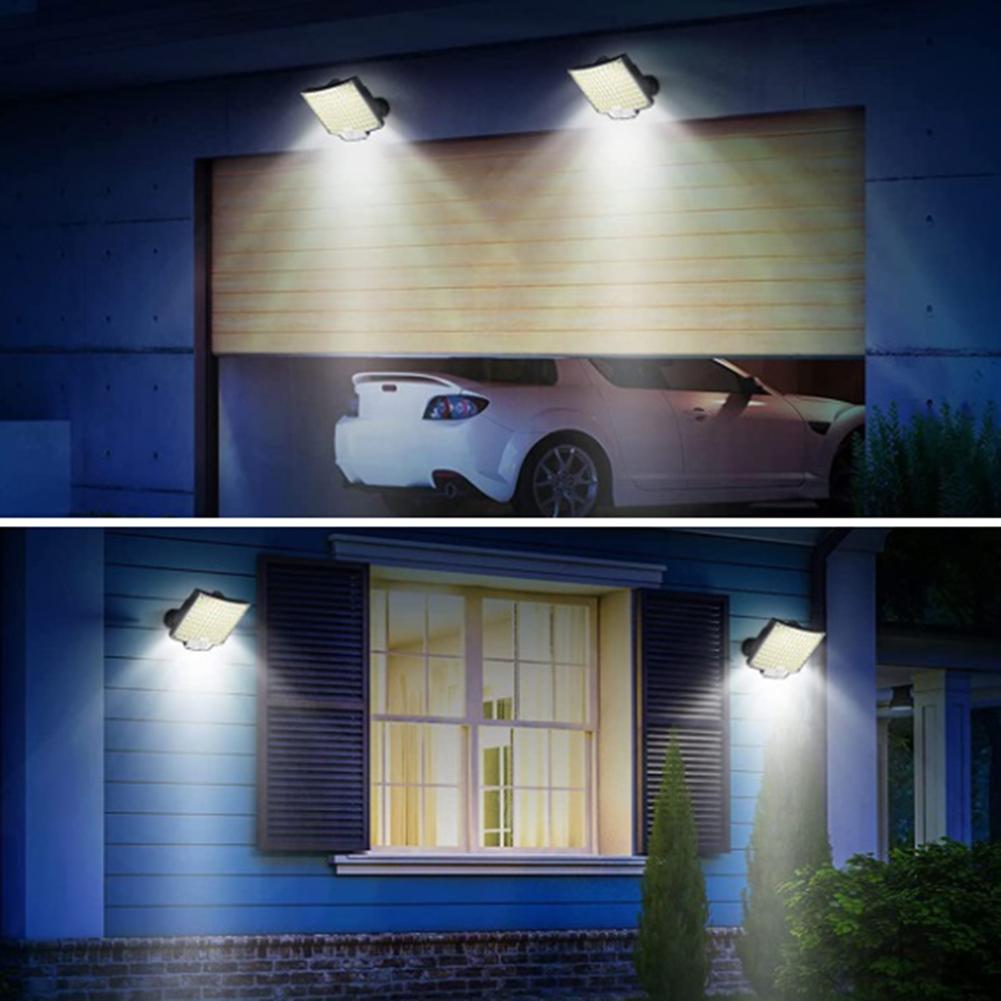 LED Solar Split Wall Lamp 3 Mode Waterproof Motion Sensor Lamp Security Outdoor Street Lighting Solar Lamp for Garden Wall Light