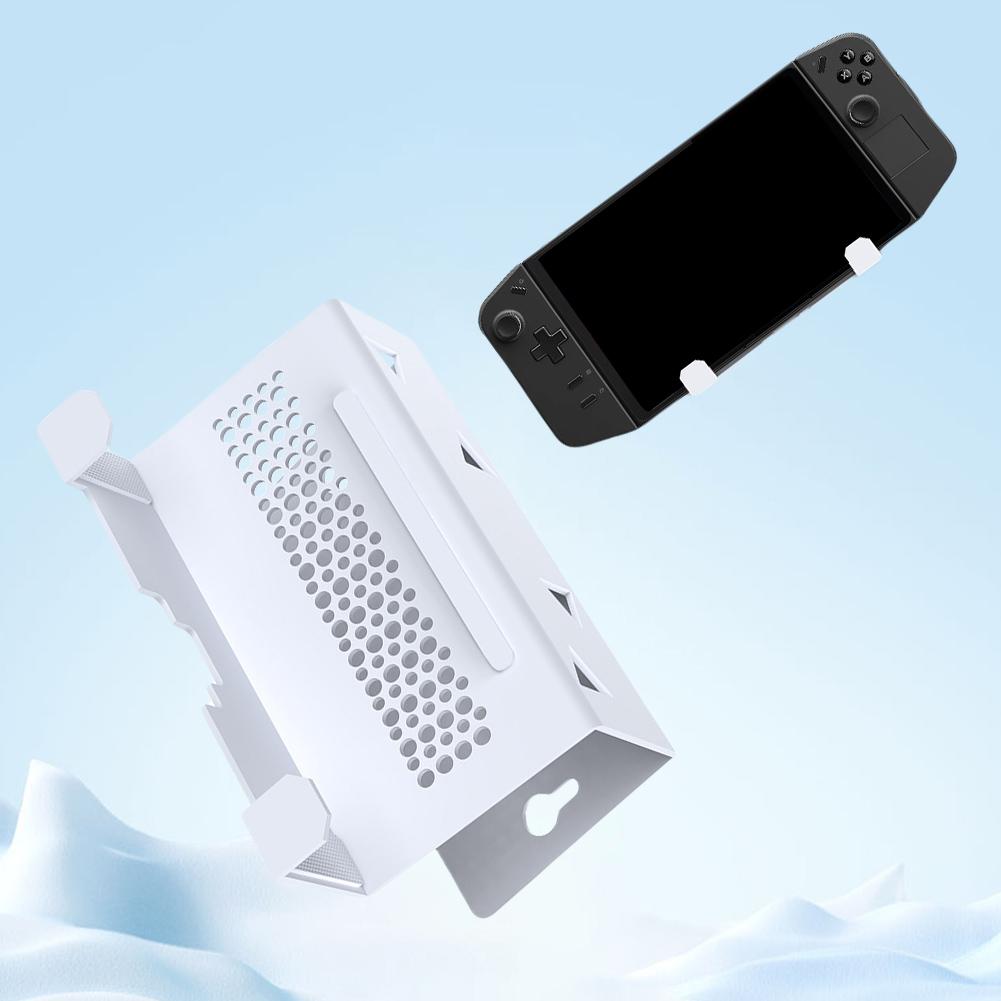 Konsolen-Dock-Halter Platzsparend TV-Dock-Zubehör Stabischer Host-Wandständer für PS5 Portal/ROG Ally X/Switch/Steam Deck