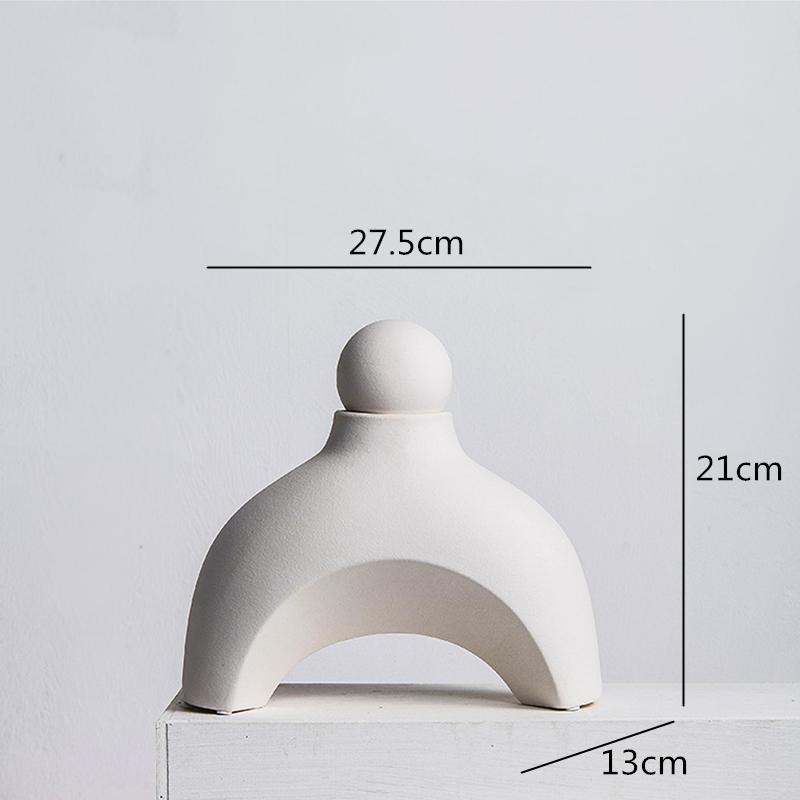 Irregular Rockery Hollow Coral Abstract Ceramic Ornaments Ceramic Vase Flower Arrangement Crafts Ornaments Vases Pots Decor