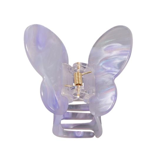Haarkralle Schmetterlingsform Hinterkopf Haarspange Dekorative Dusch-Haargriffklammer Vielseitig einsetzbares Haaraccessoire