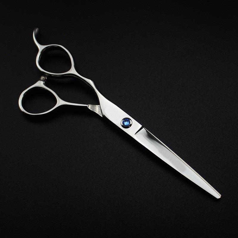 6.0 inch Left-Handed Hairdressing Scissors - Straight & Thinning Shears for Bangs (07-1)