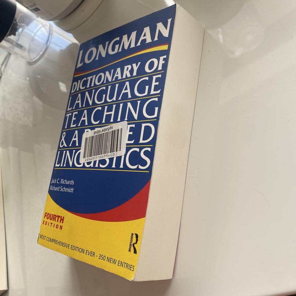 [USED] Longman Dictionary of Language Teaching