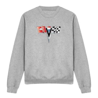 Chevrolet Unisex Adult 2nd Gen Vette Nose Emblem Sweatshirt