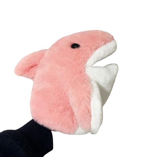 

Yousheng 11 Shark Hand Puppet Stuffed Ocean Animals Hand Puppet with Moveable Mouth Soft Plush Shark Toy for Kids Role Play Teaching Gift 1pc
