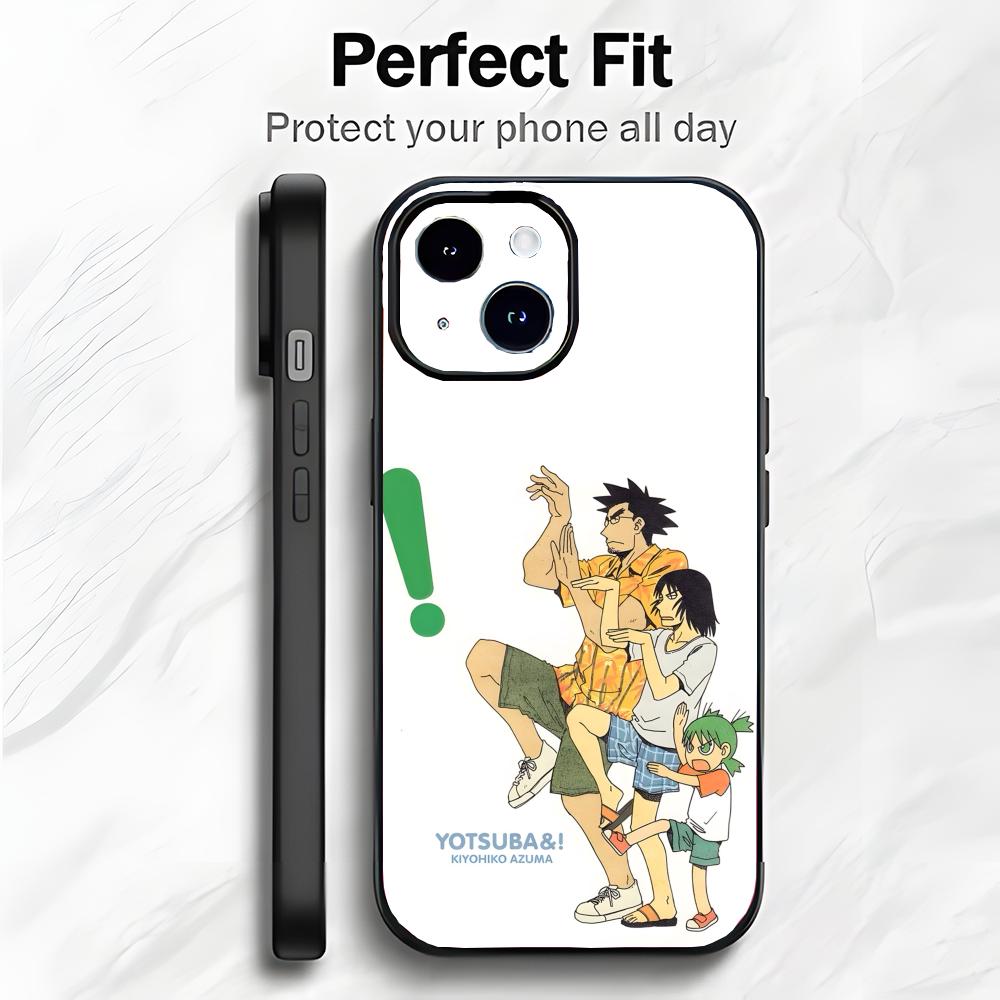 

Cute Anime Y-Yotsuba Koiwai Phone Case Phone Case Soft Packaging Lightweight For iPhone17 16 15 14 13ProMax iphone12promax