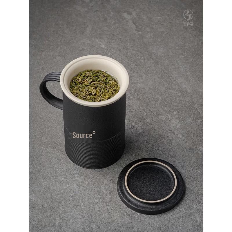 Edenus Si Yuan Ceramic Tea Mug with Metal Infuser