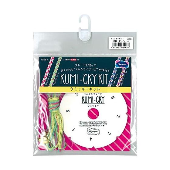 Olympus yarn braided string Kumickey kit Leaf (green) KM-2