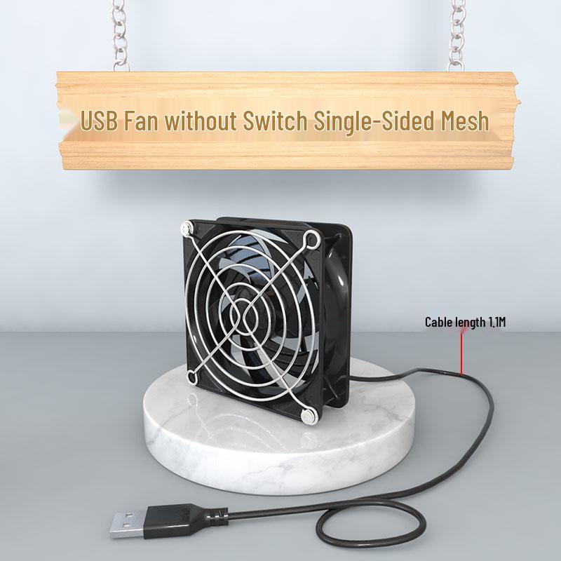 Soldering Smoke Extractor - 8cm USB 5V Exhaust Fan for Soldering Iron