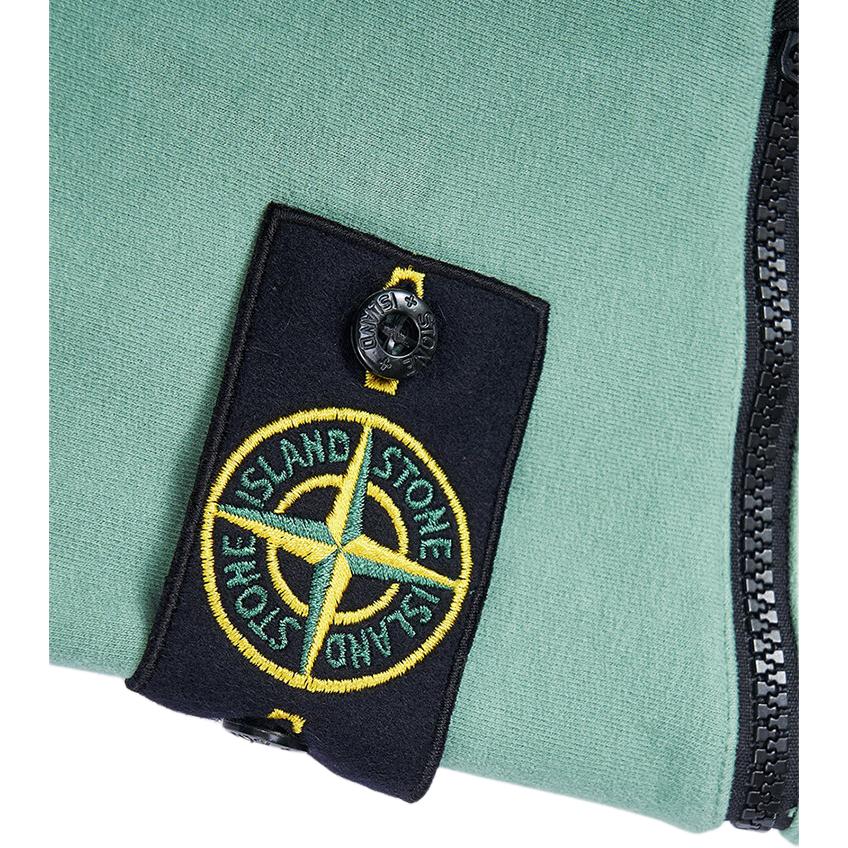 Stone Island FW22 Solid Color Logo Label Casual Sports Pants Men pants Light-Green 771561251-V0055