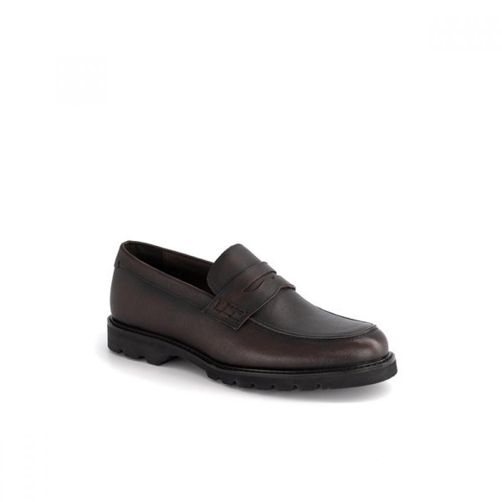 Soda Men S Ultra Lightweight Saffiano Loafer  Amm520 Ke28  3cm 245