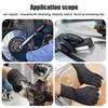 50/2x Black Gloves Thickened Black Nitrile Gloves for Cleaning Hairdressing Waterproof Dishwashing Tattoo Gloves Kitchen Tools