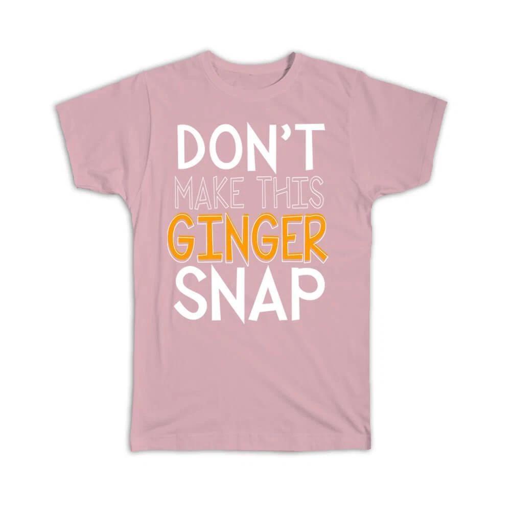 

Gift T-Shirt : Ginger Quote Art Print Irish Ireland Funny Poster Patriotic Saint L