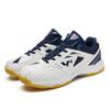 36-45unisex Sneakers Leather Badminton Shoes Anti-slip Table Tennis Shoes Breathable Tennis Sports Shoes